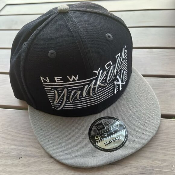 New York Yankees Baseball Cap/Hat by NEW ERA (9FIFTY) SnapBack 3D Embroidered - Picture 2 of 7